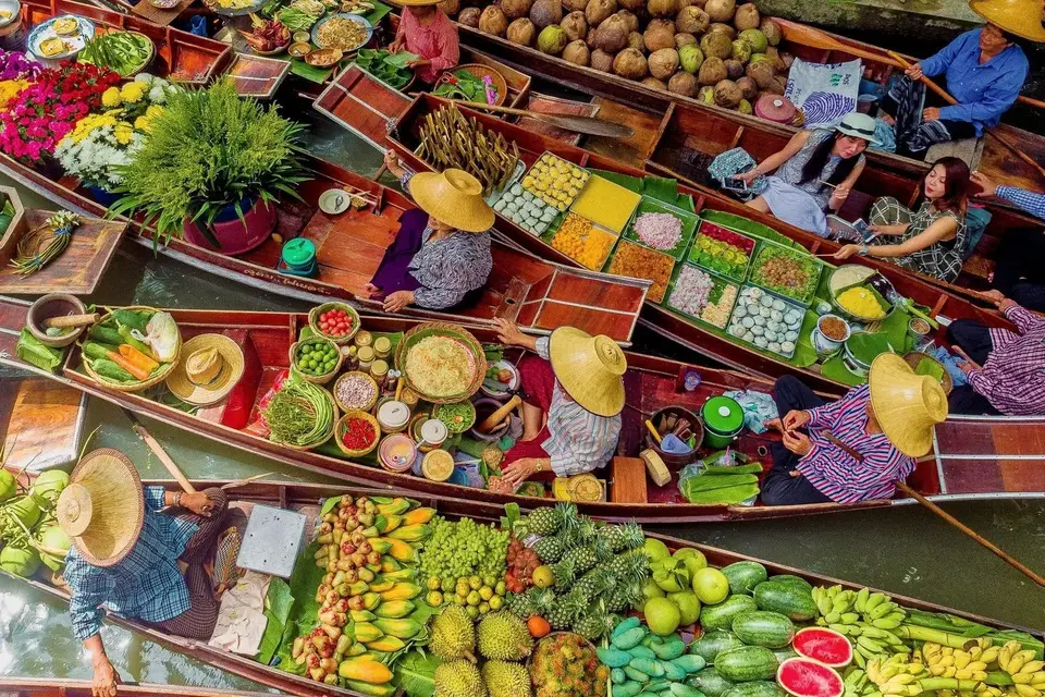 ตลาดน้ำดอนมะโนรา