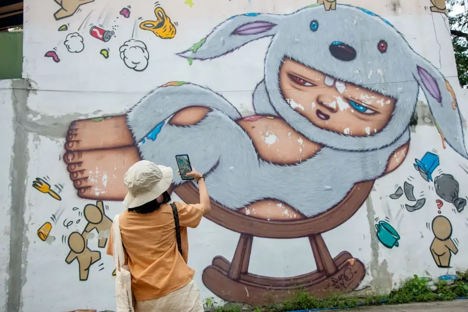 Street Art ถนนเจริญกรุง