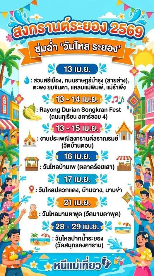 วันไหลบ้านเพ ตลาด100เสา 